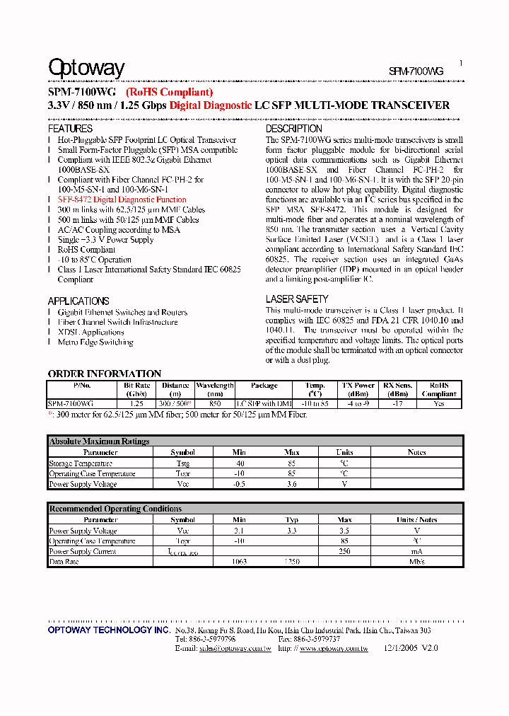 SPM-7100WG_4128776.PDF Datasheet