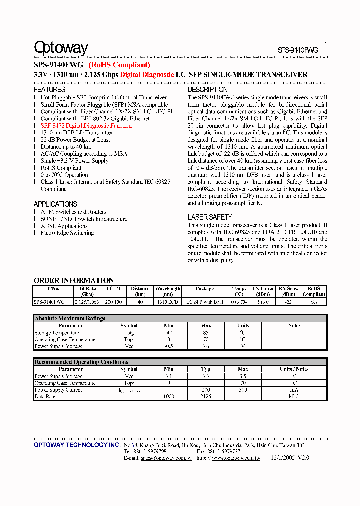 SPS-9140FWG_4128572.PDF Datasheet
