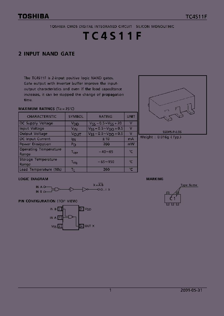 TC4S11F01_4133391.PDF Datasheet