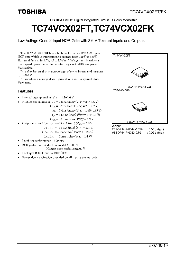TC74VCX02FT07_4132842.PDF Datasheet