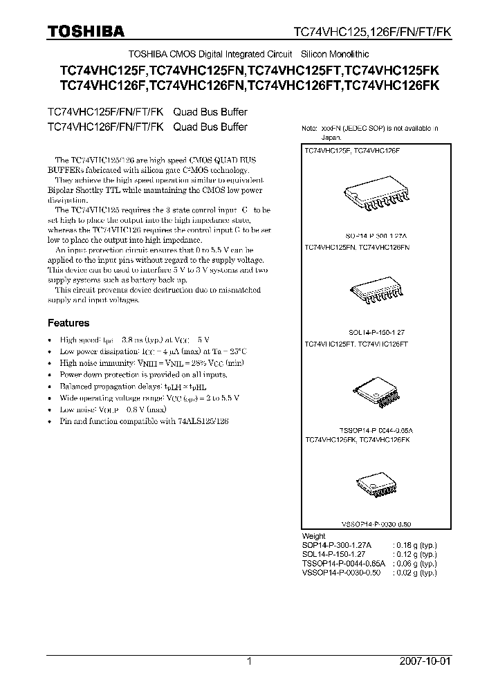 TC74VHC125F07_4132655.PDF Datasheet