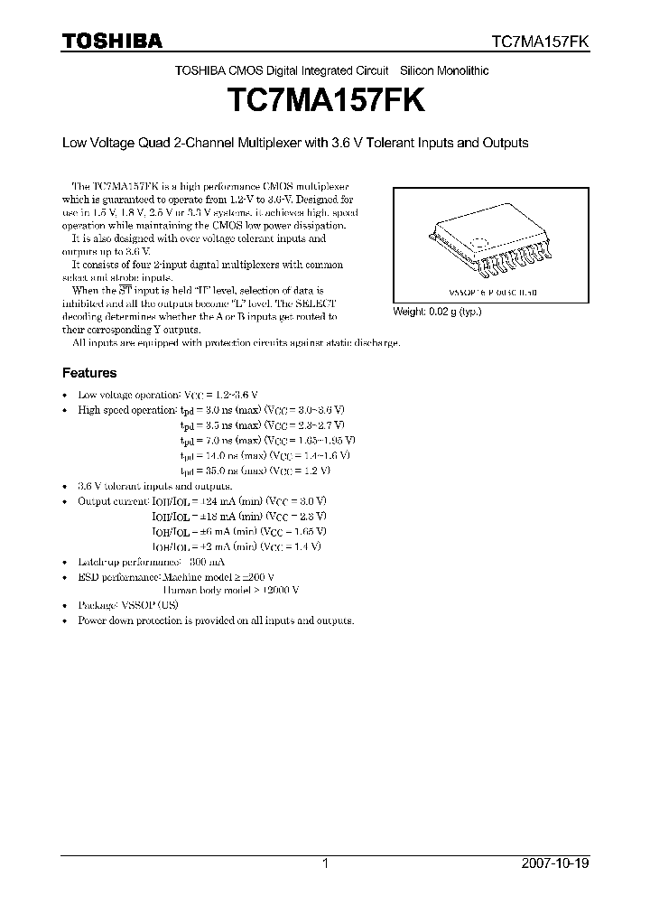 TC7MA157FK07_4133379.PDF Datasheet