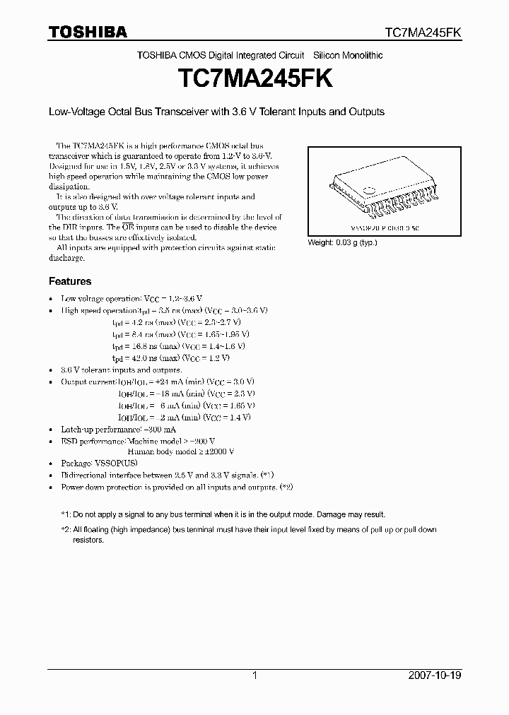 TC7MA245FK07_4133374.PDF Datasheet