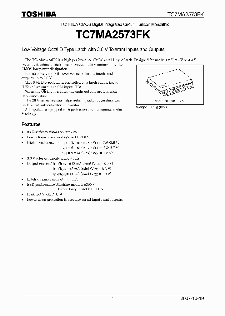 TC7MA2573FK07_4133372.PDF Datasheet