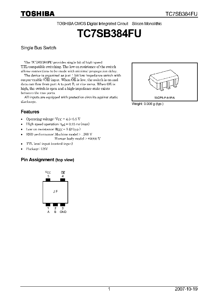 TC7SB384FU07_4133166.PDF Datasheet