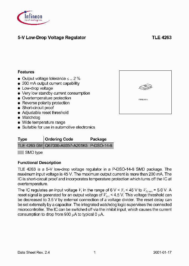 TLE4263_4116779.PDF Datasheet