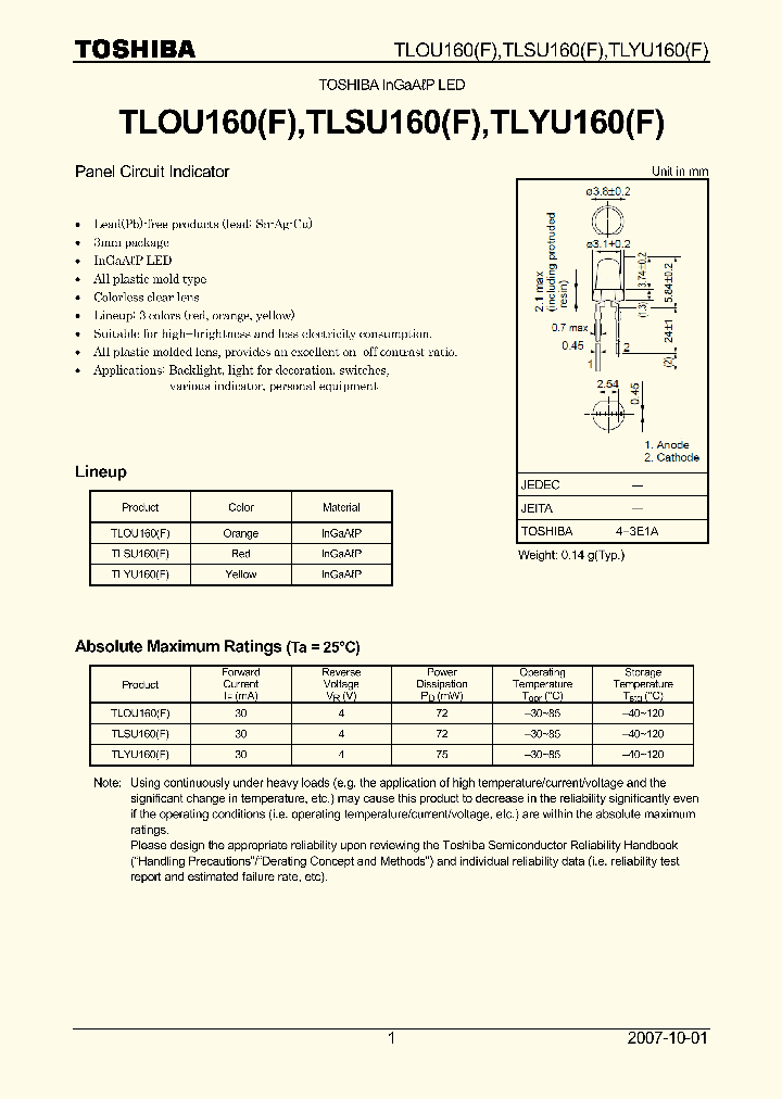 TLOU16007_4131938.PDF Datasheet