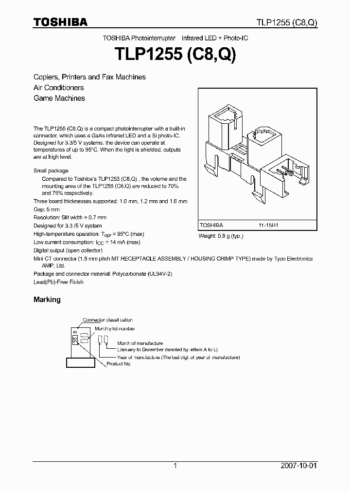 TLP1255_4124929.PDF Datasheet