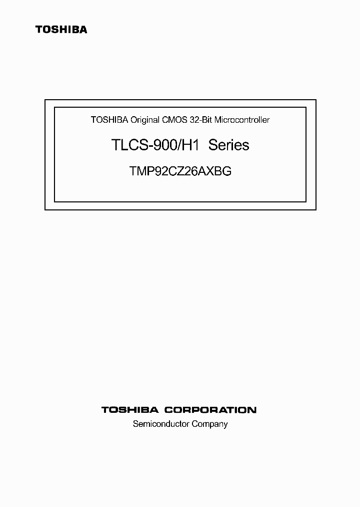 TMP92CZ26AXBG_4126635.PDF Datasheet