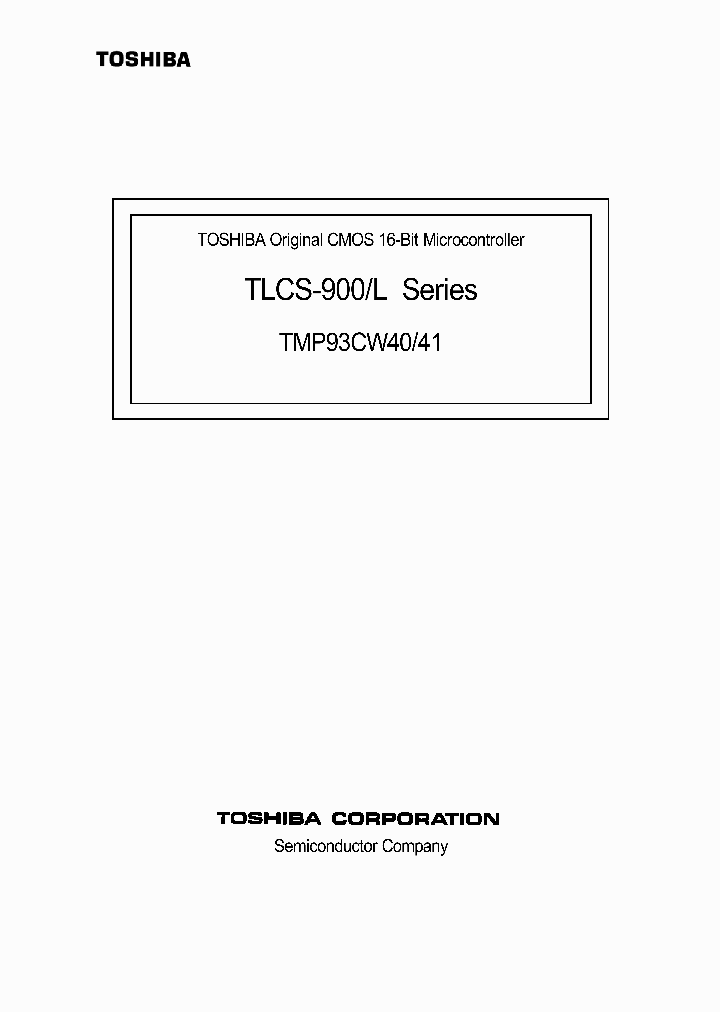 TMP93CW40_4110189.PDF Datasheet