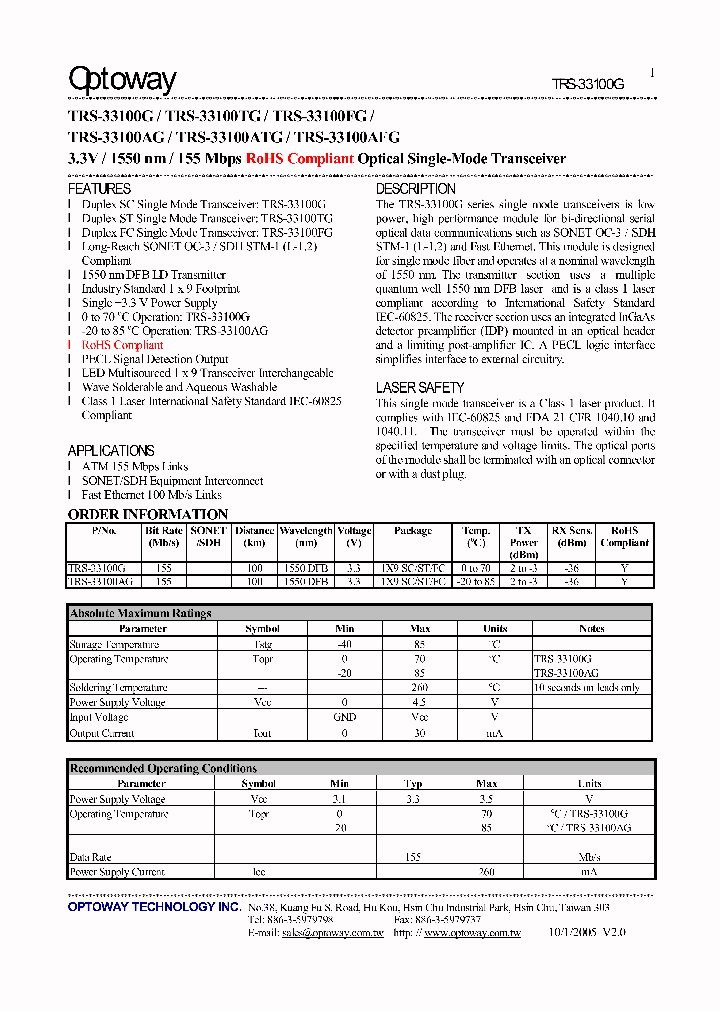 TRS-33100AG_4128352.PDF Datasheet