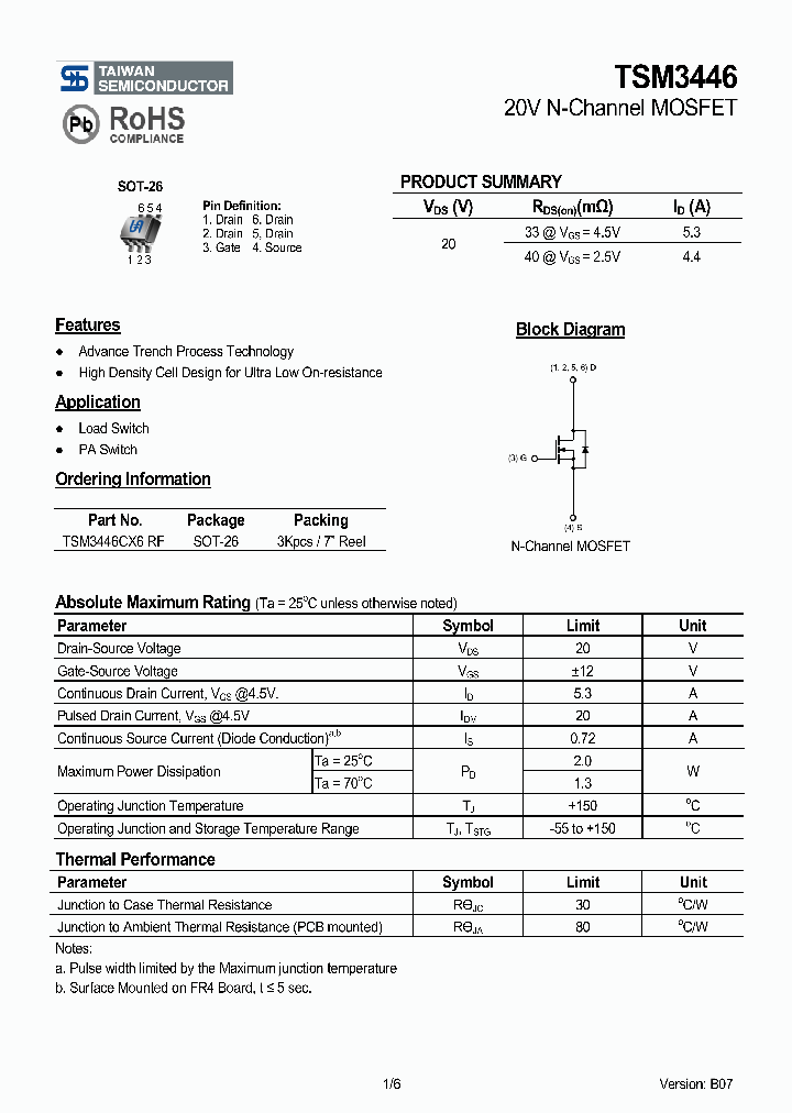 TSM3446CX6RF_4131880.PDF Datasheet