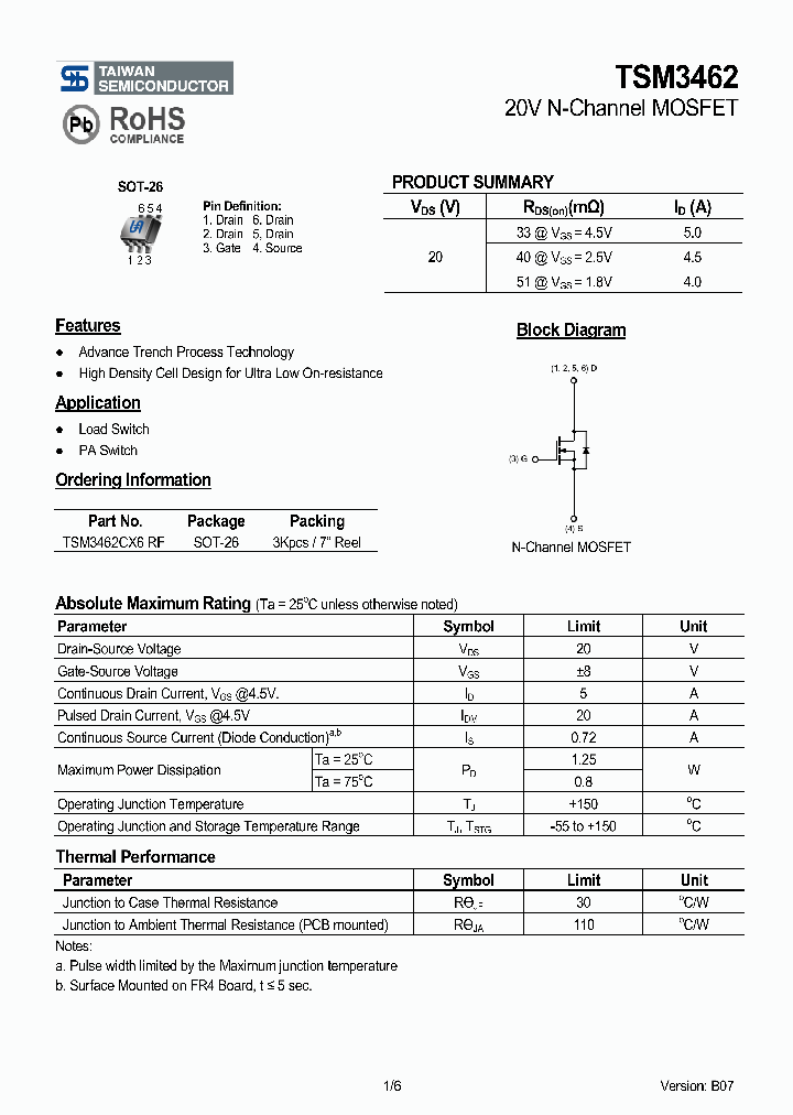 TSM3462CX6_4131188.PDF Datasheet