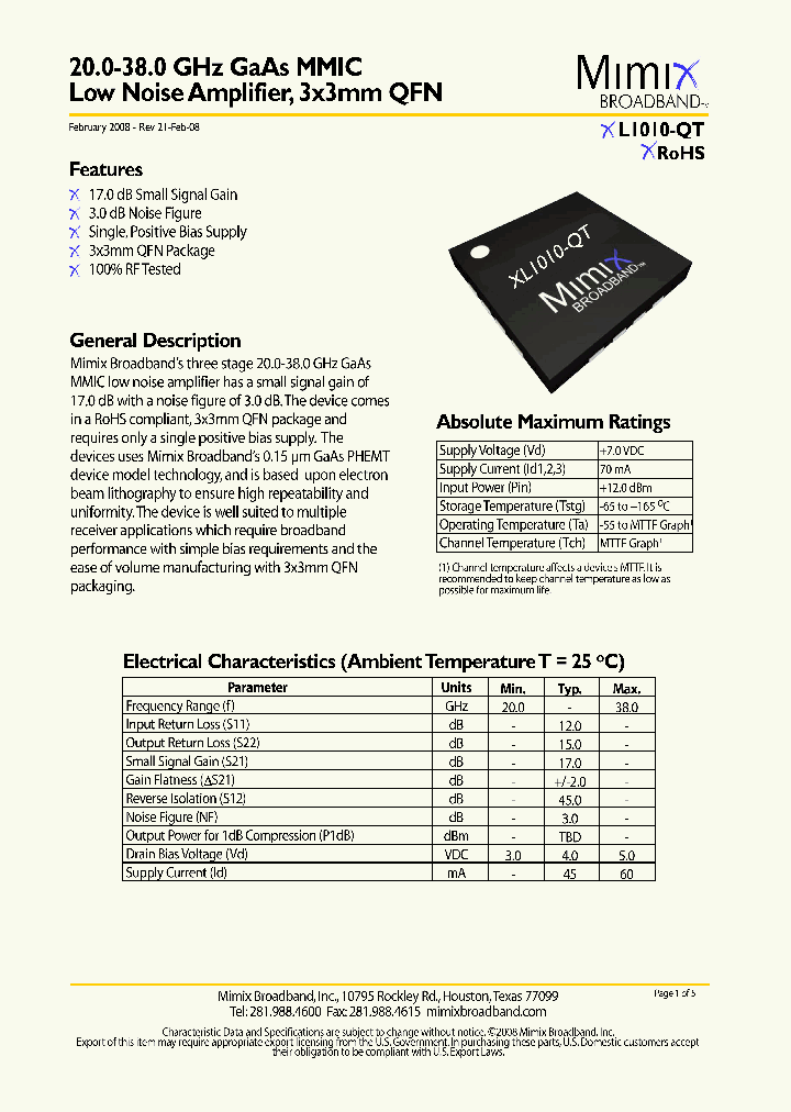 XL1010-QT-EV1_4143039.PDF Datasheet