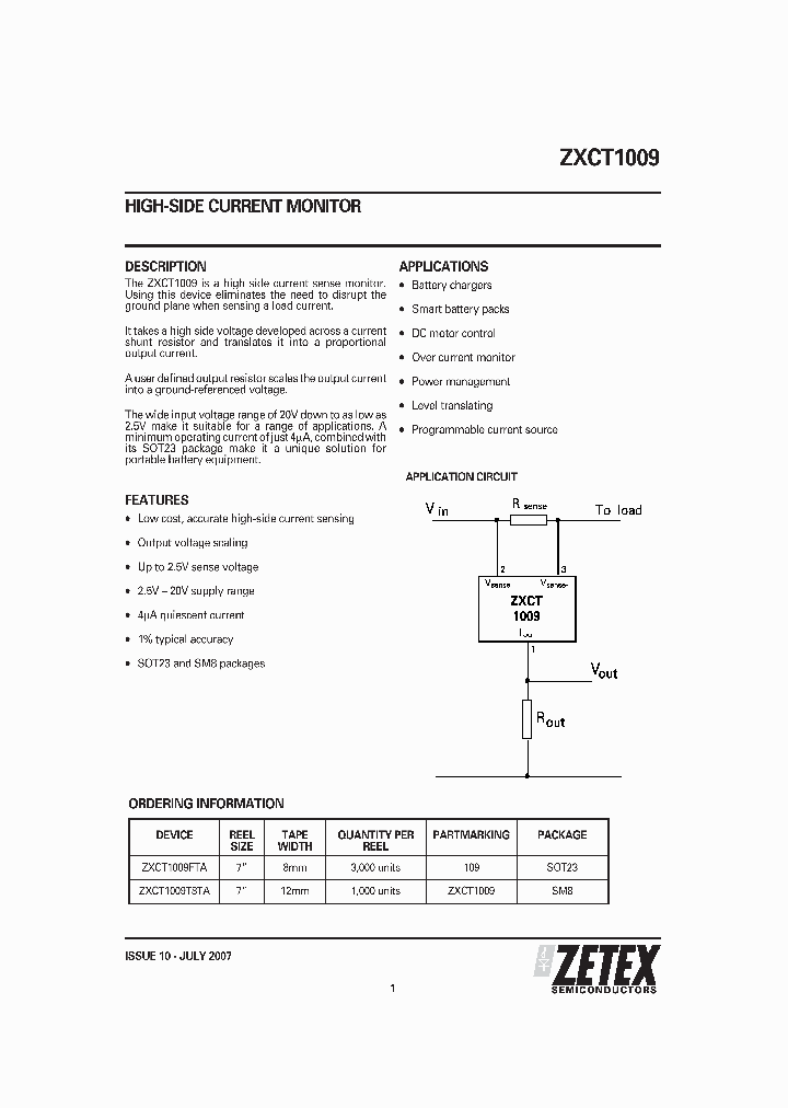 ZXCT100907_4123528.PDF Datasheet