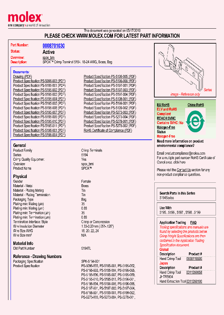 0008701030_4876975.PDF Datasheet