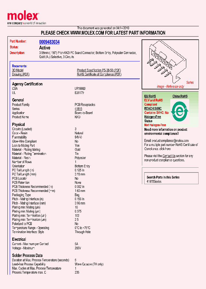 0009483034_4845947.PDF Datasheet