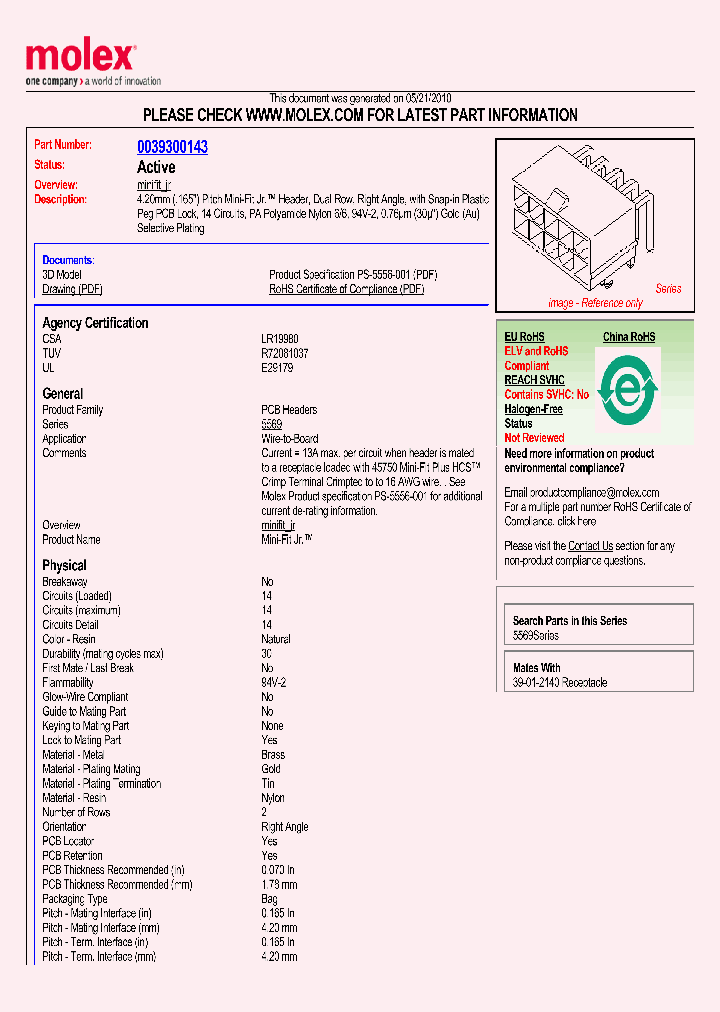 0039300143_4881980.PDF Datasheet
