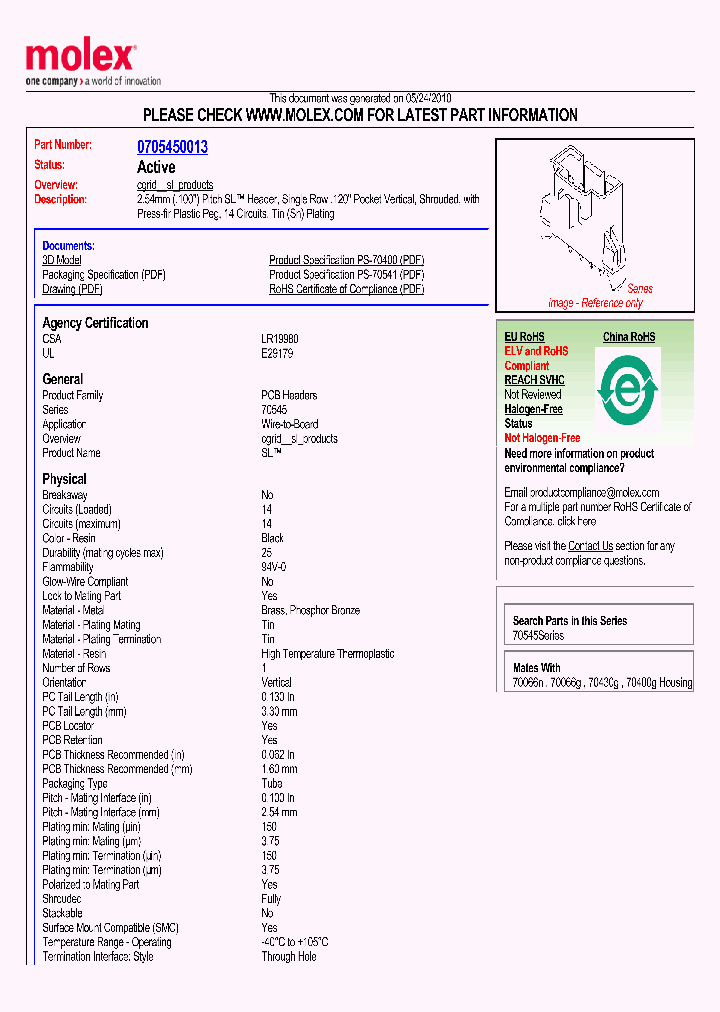 0705450013_4857781.PDF Datasheet