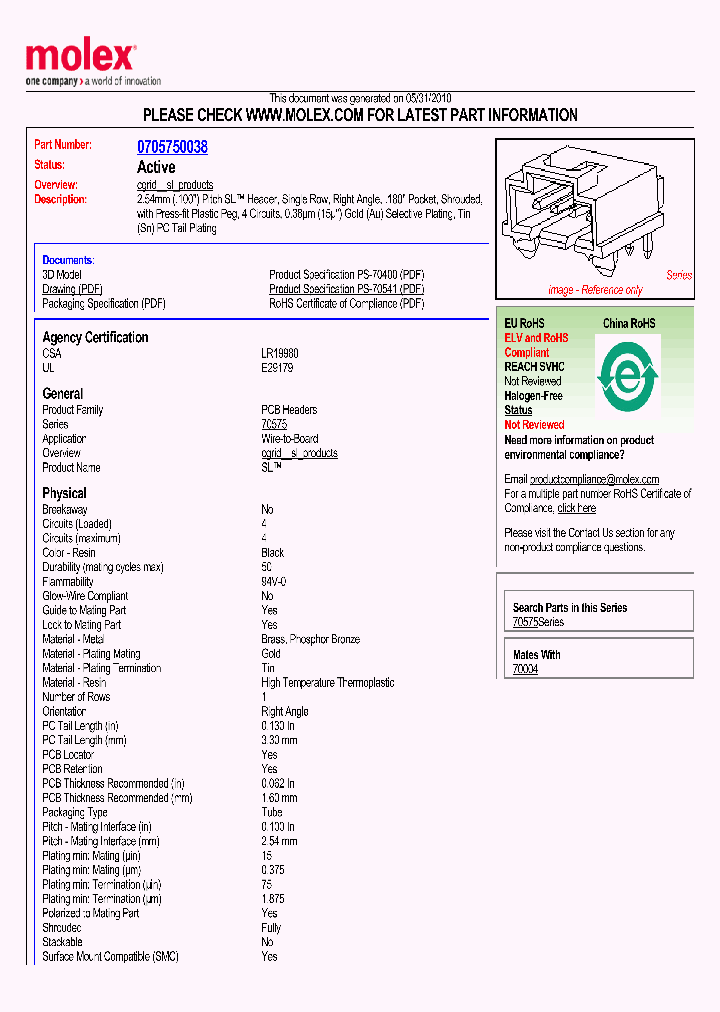 0705750038_4841063.PDF Datasheet