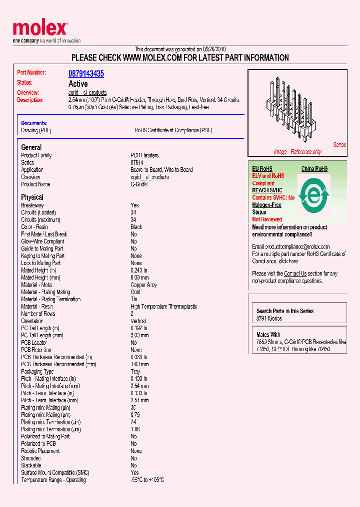 0879143435_4914910.PDF Datasheet