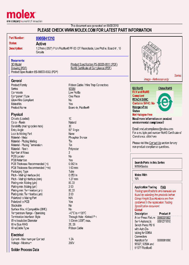 0905841310_4795707.PDF Datasheet