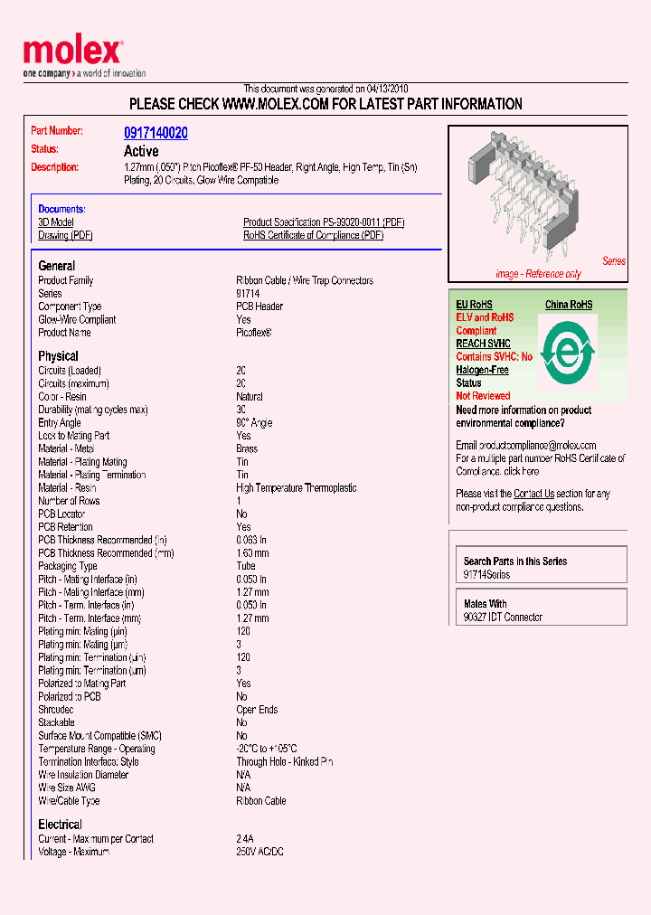 0917140020_4897040.PDF Datasheet