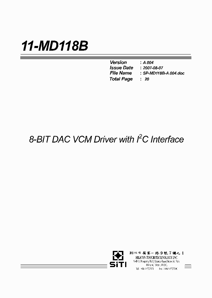 11-MD118B_4671093.PDF Datasheet