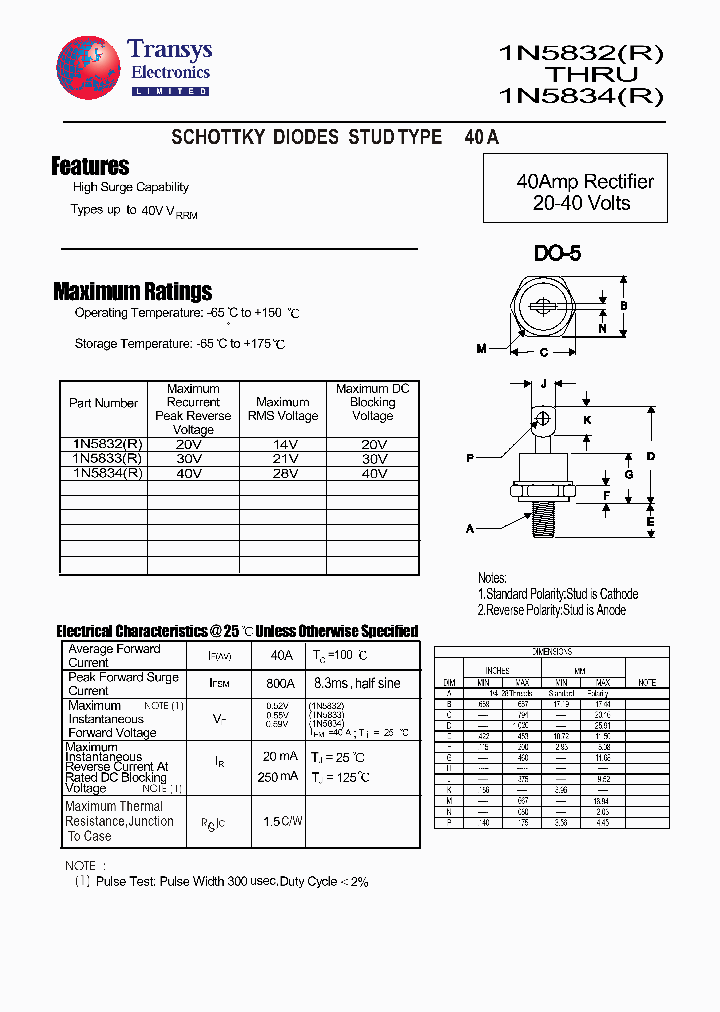 1N5832_4419250.PDF Datasheet