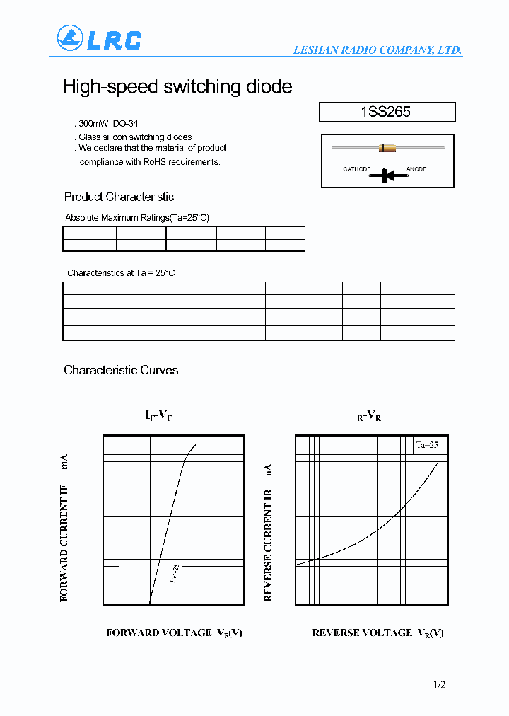 1SS265_4196673.PDF Datasheet