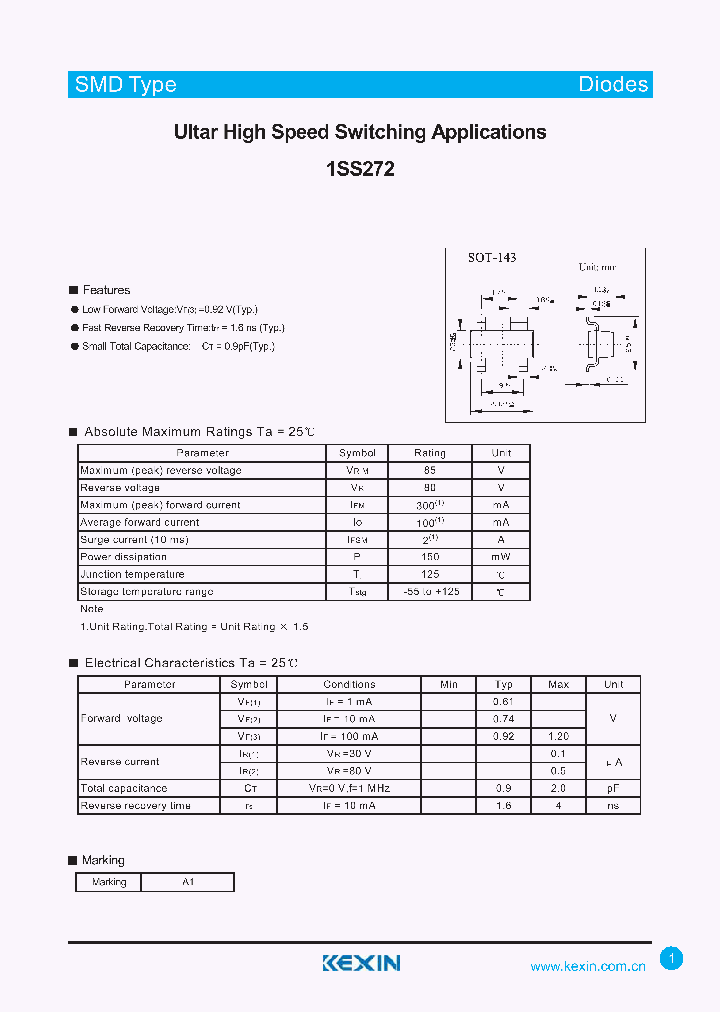 1SS272_4319886.PDF Datasheet