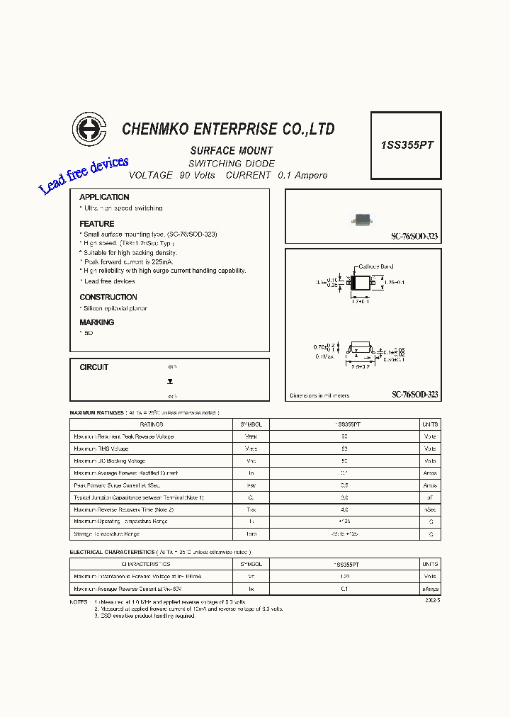 1SS355PT_4201499.PDF Datasheet