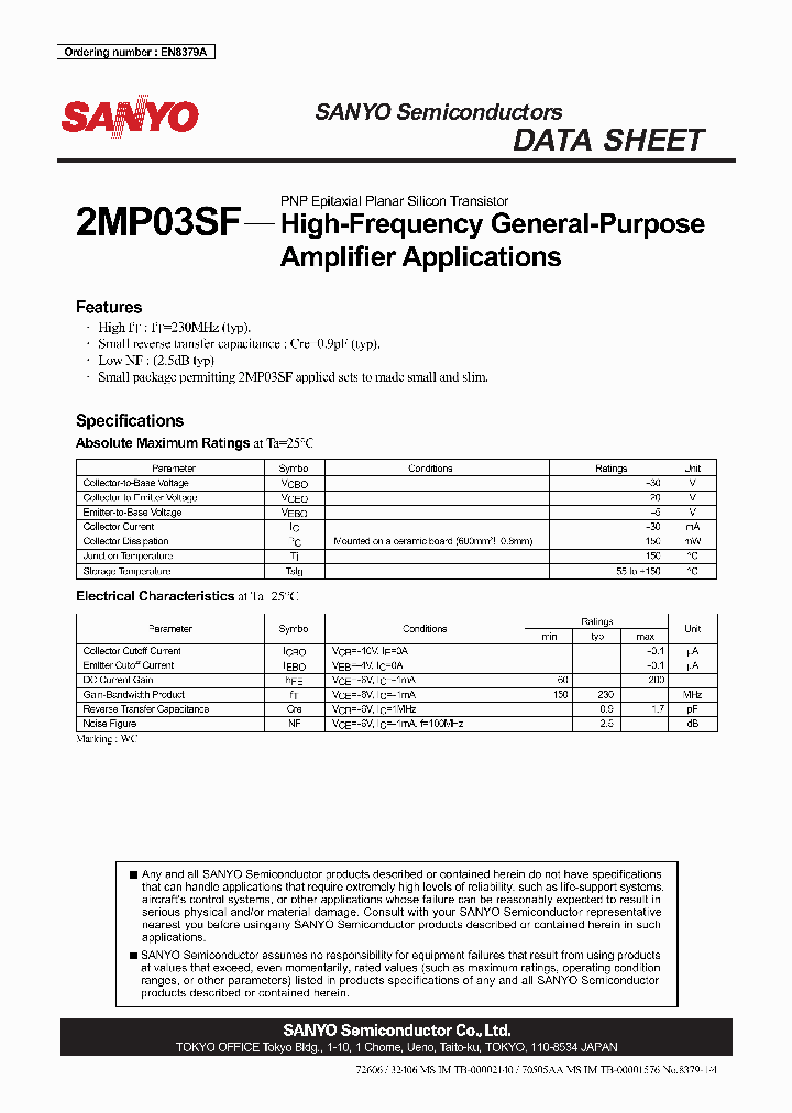 2MP03SF_4649174.PDF Datasheet