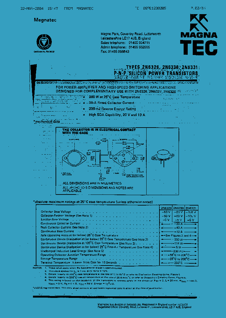 2N6330_4328261.PDF Datasheet