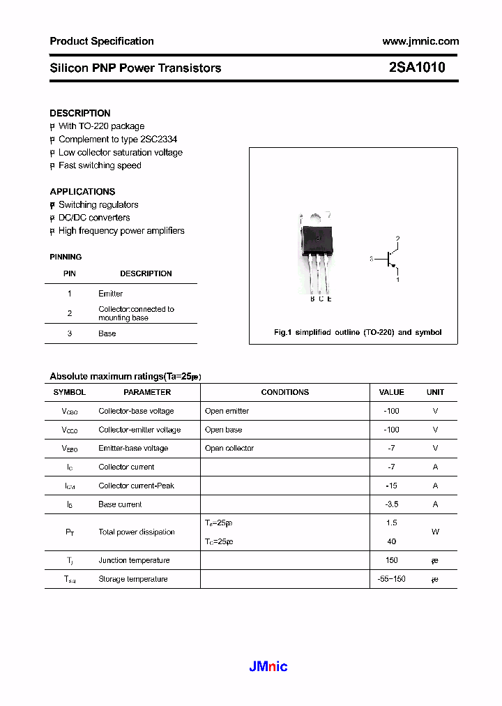 2SA1010_4445351.PDF Datasheet