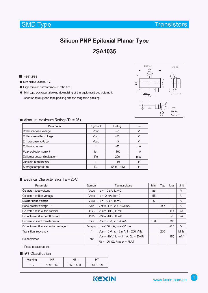 2SA1035_4418184.PDF Datasheet