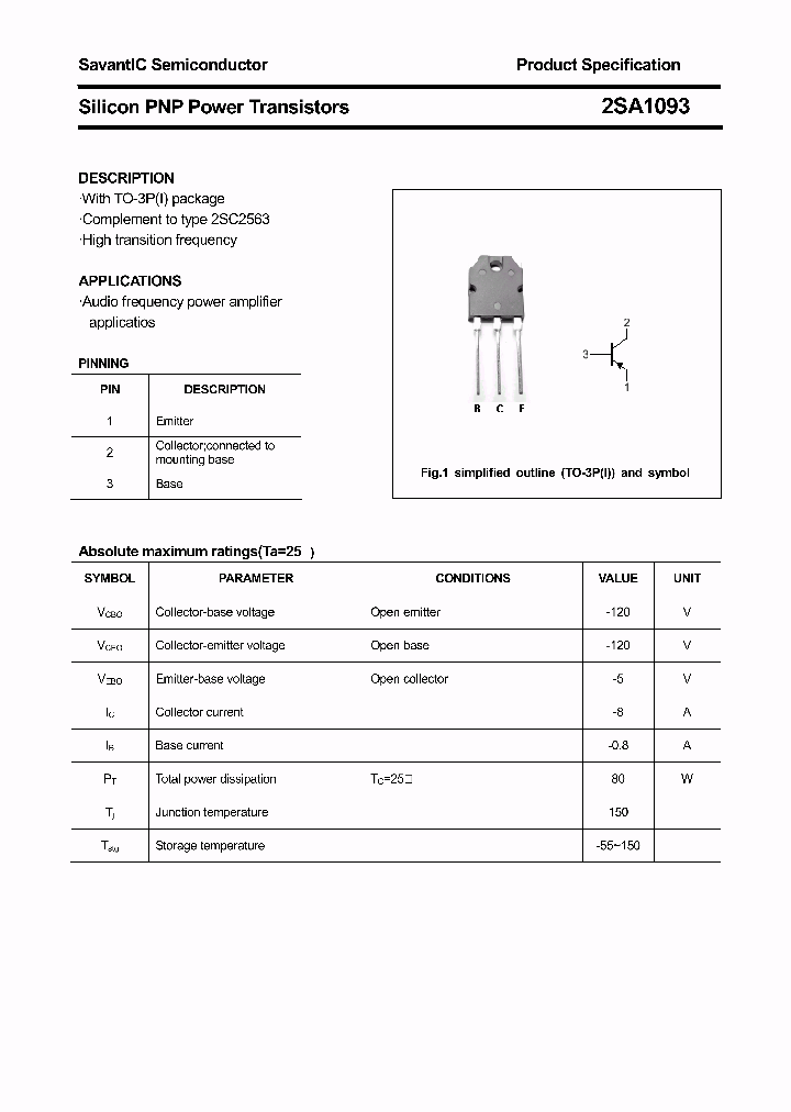 2SA1093_4542198.PDF Datasheet