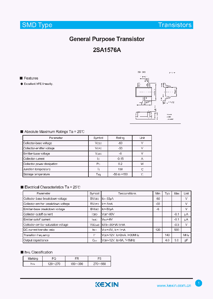 2SA1576A_4336602.PDF Datasheet