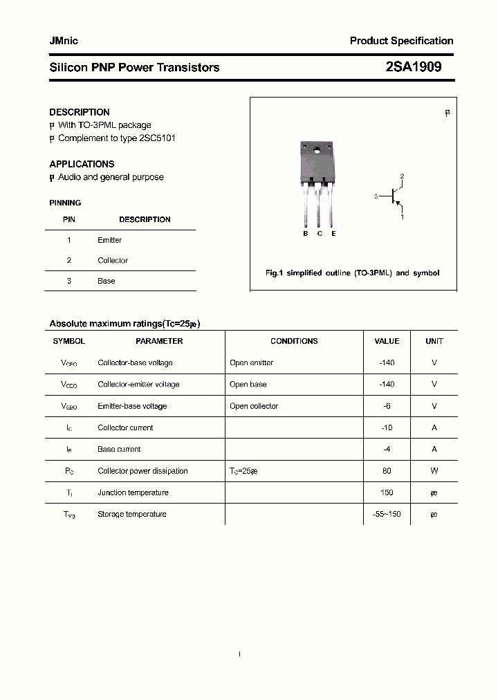 2SA1909_4551347.PDF Datasheet