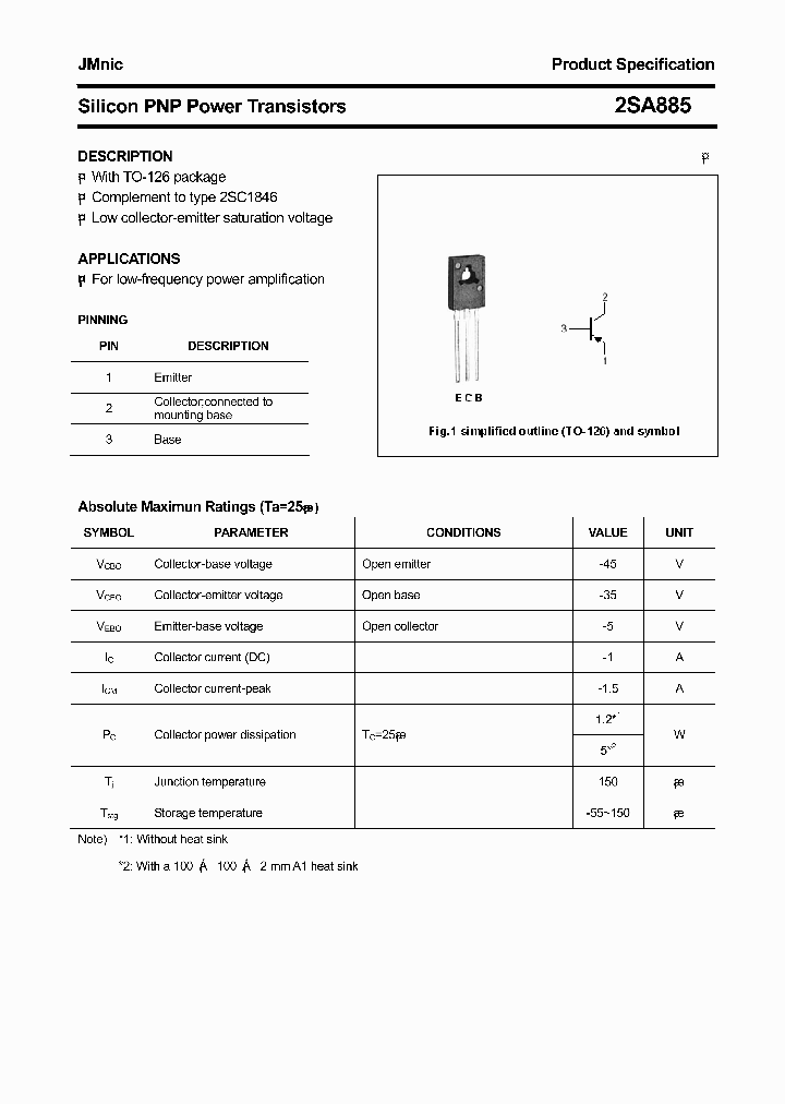 2SA885_4440140.PDF Datasheet