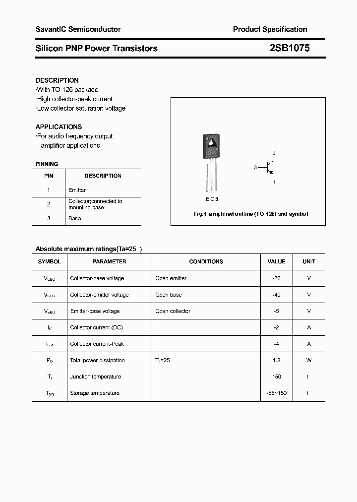 2SB1075_4419110.PDF Datasheet