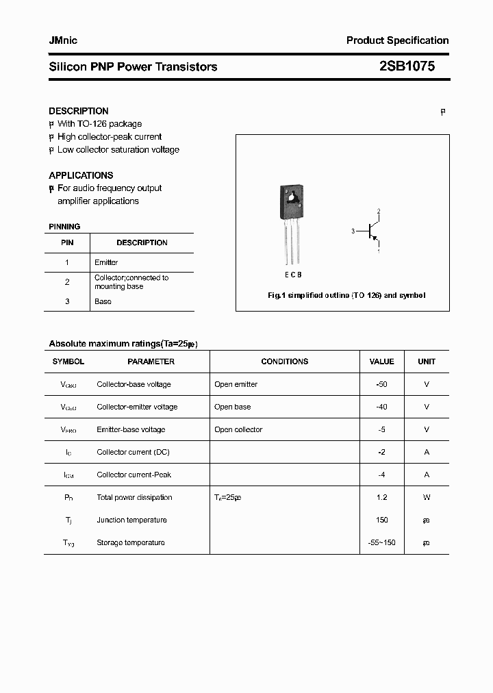 2SB1075_4771186.PDF Datasheet