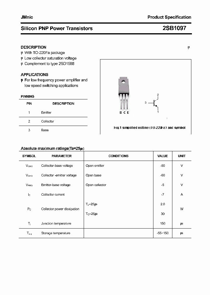 2SB1097_4687684.PDF Datasheet