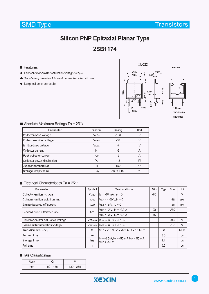 2SB1174_4455623.PDF Datasheet