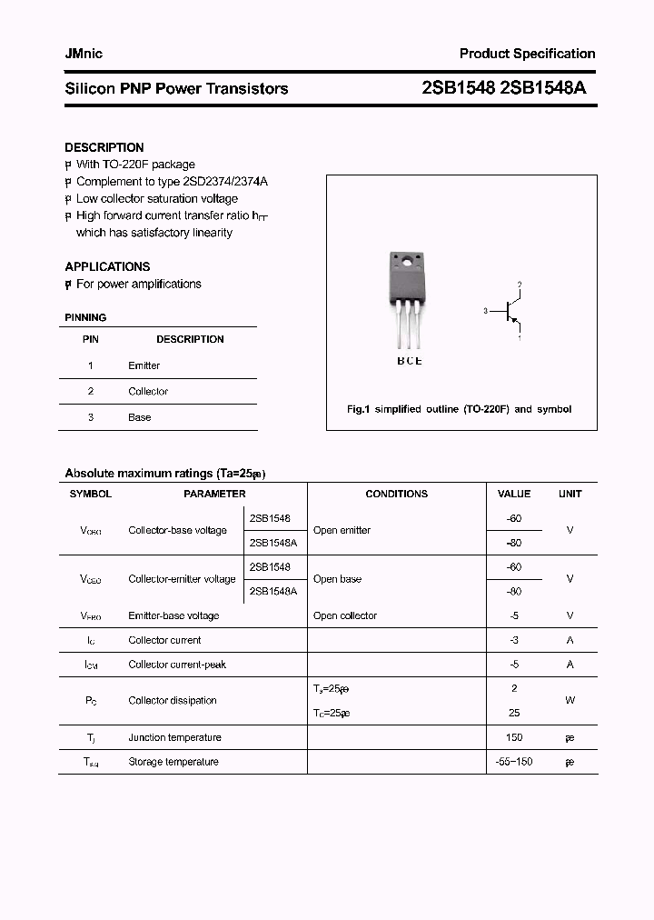 2SB1548_4596267.PDF Datasheet