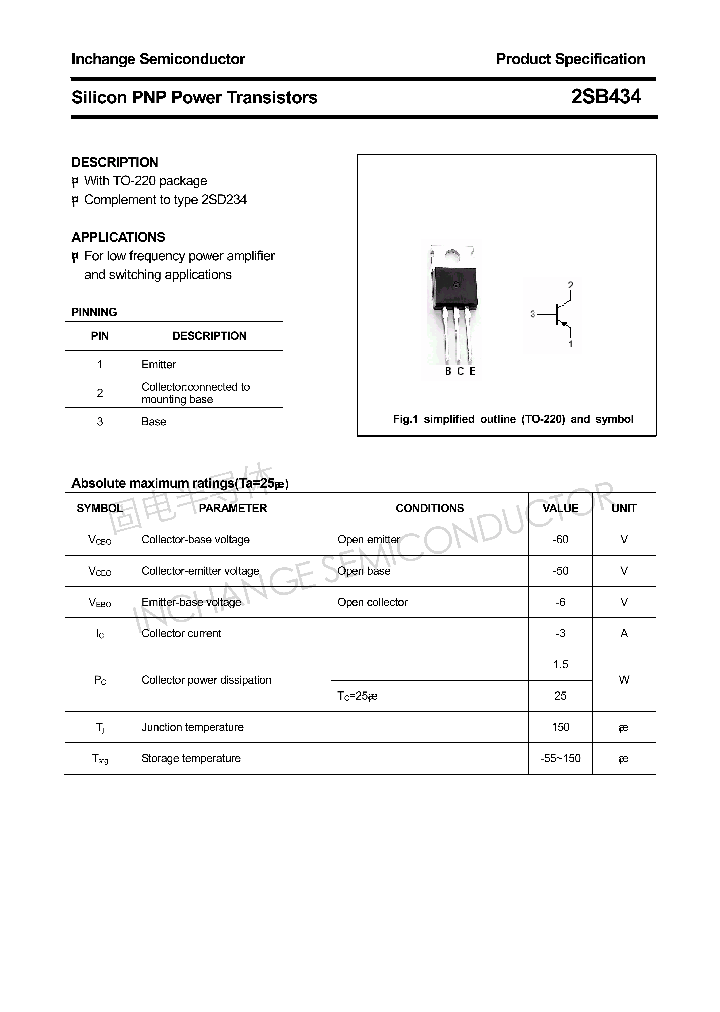 2SB434_4306006.PDF Datasheet