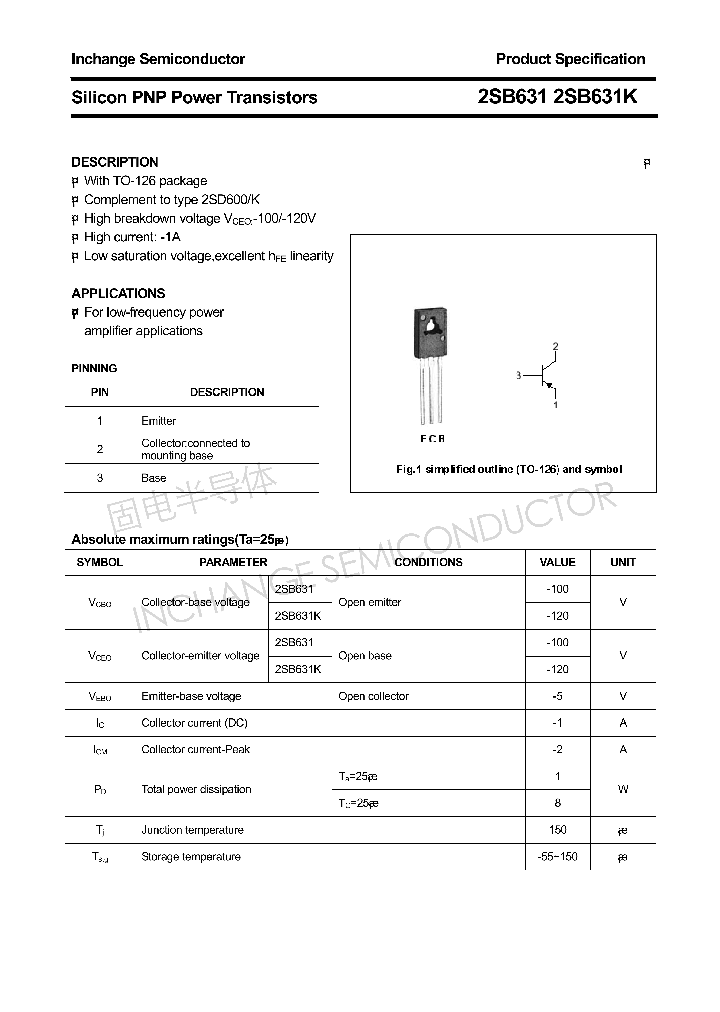 2SB631_4305993.PDF Datasheet