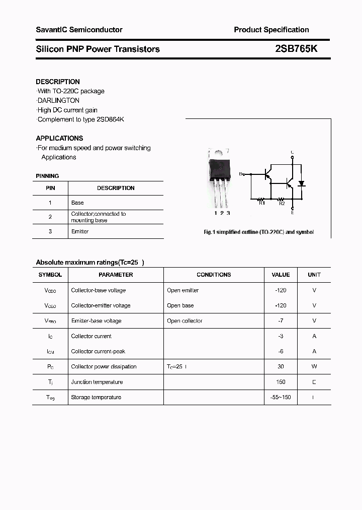 2SB765K_4393873.PDF Datasheet