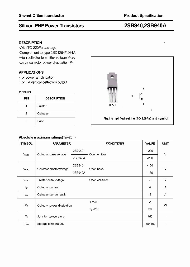 2SB940_4393270.PDF Datasheet