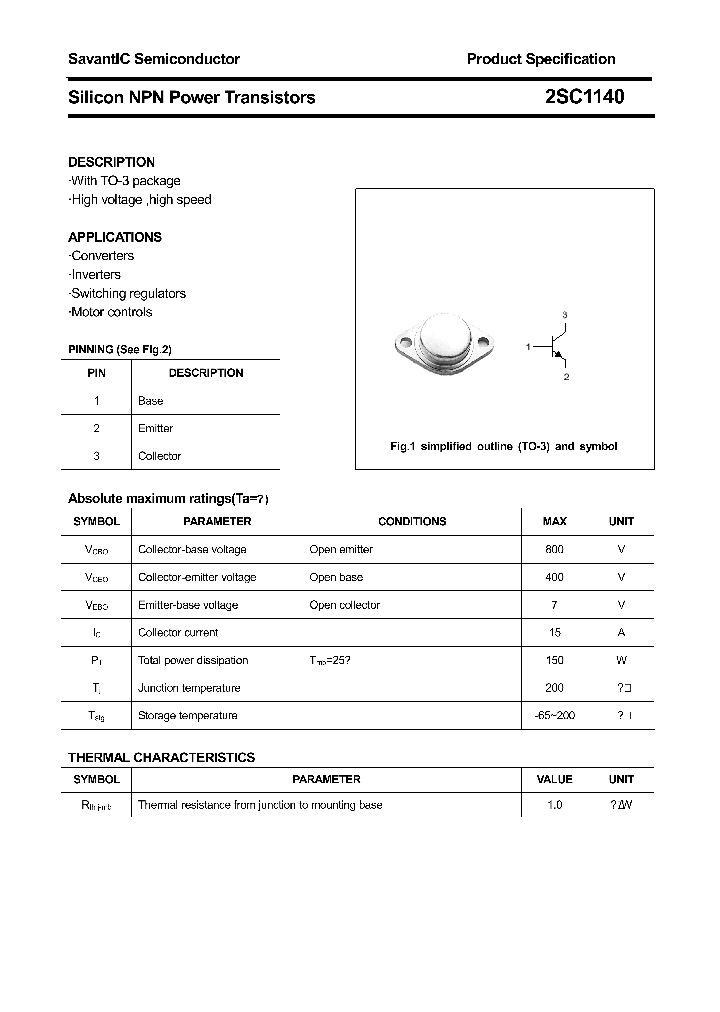 2SC1140_4414148.PDF Datasheet